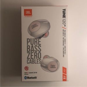 Bluetooth JBL Tune 120 earbuds